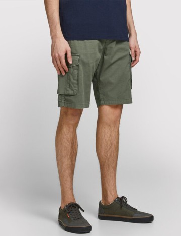 Pantaloni scurti Jack&Jones, verde, XS