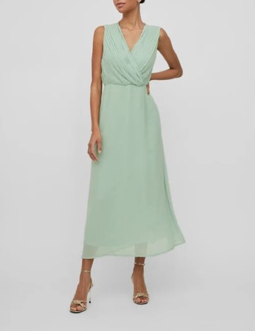 Rochie lunga Vila, verde