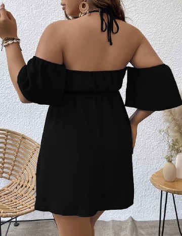 Rochie scurta SHEIN CURVE, negru