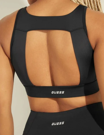 Bustiera Guess, negru Negru