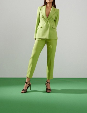 Pantaloni Reserved, verde, XS