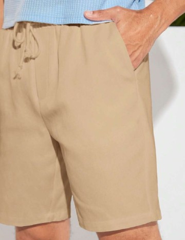 Pantaloni scurti SHEIN, crem