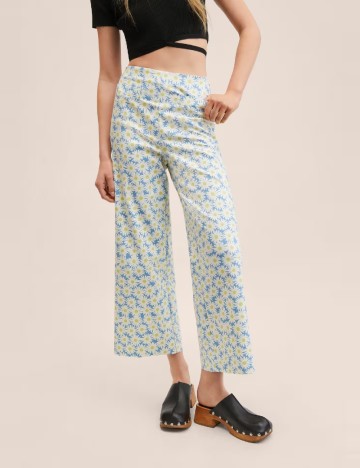 Pantaloni Mango, floral