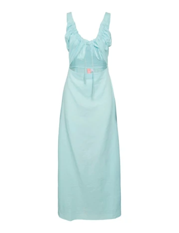 Rochie lunga Something New, bleu Albastru