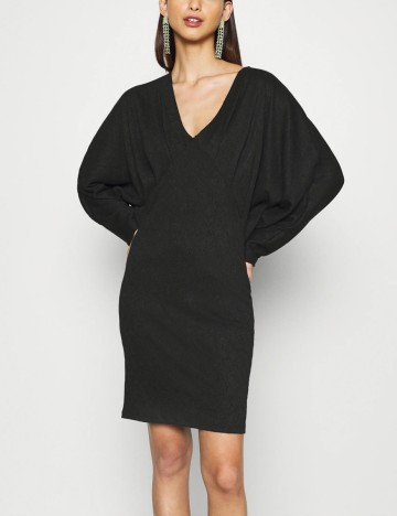 Rochie Scurta Object, negru, XS