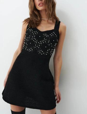 Rochie scurta Mohito, negru Negru