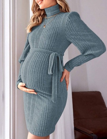 Rochie scurta SHEIN Maternity, albastru