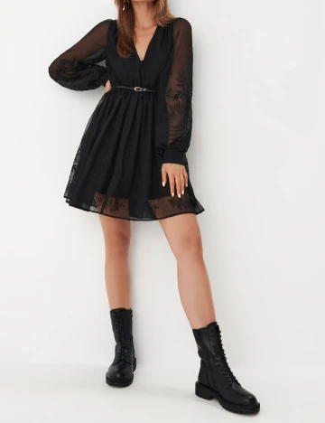 Rochie scurta Mohito, negru Negru