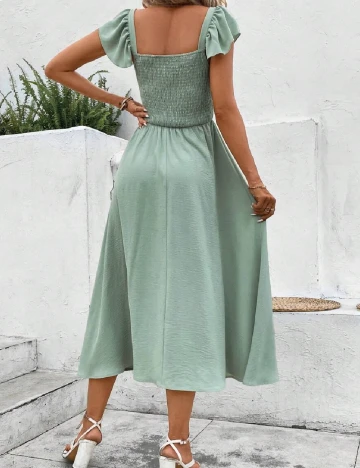 Rochie medie SHEIN, verde Verde