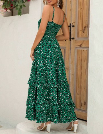 Rochie lunga SHEIN, verde