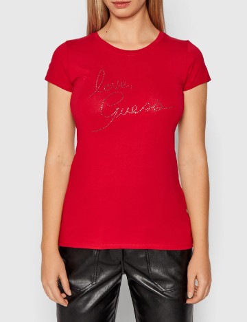 Tricou Guess, rosu