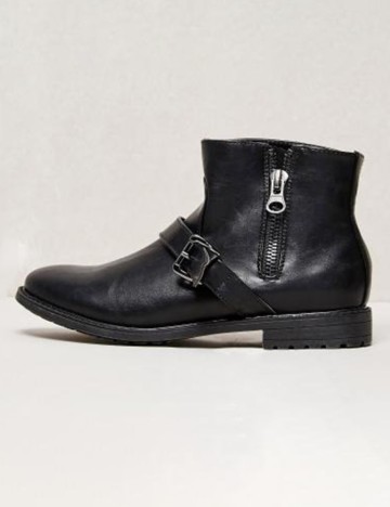 Botine House Brand, negru