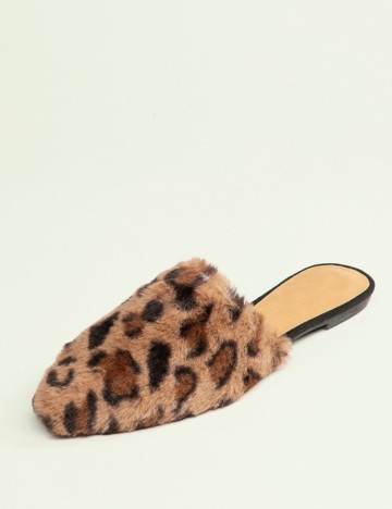 Slapi SHEIN, animal print, 36