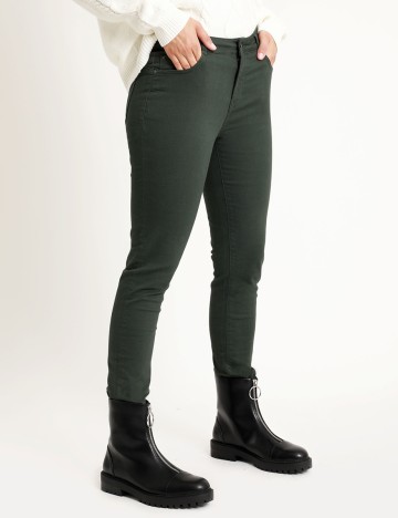 Pantaloni Pimkie, verde, 34