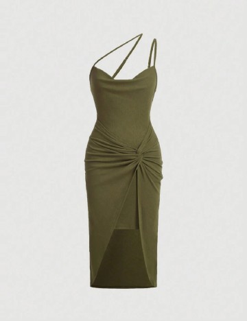 Rochie medie SHEIN, verde