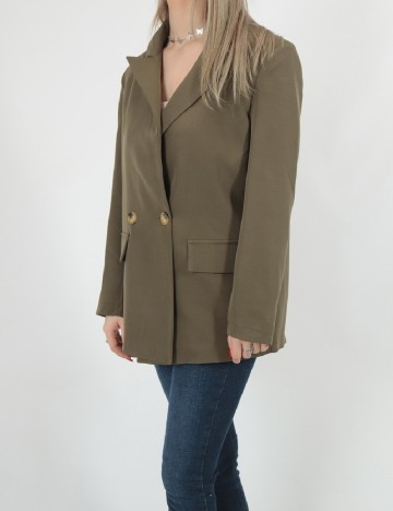 Sacou Oversize SHEIN, verde