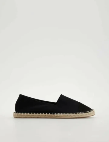 Espadrile Reserved, negru Negru