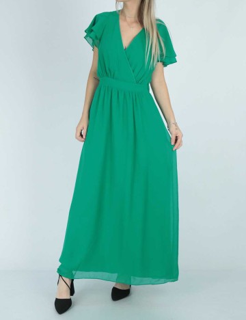 Rochie lunga Vila, verde