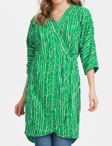 Rochie scurta Dranella, verde