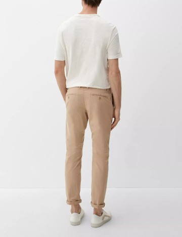 Pantaloni s.Oliver, crem