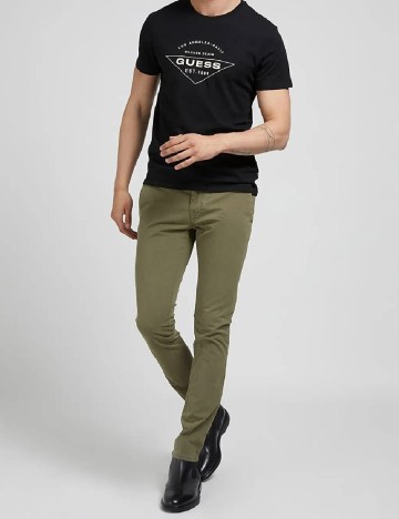 Pantaloni Guess, verde