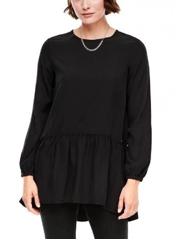 Bluza s.Oliver, negru Negru