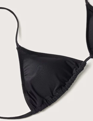 Sutien de baie Mango, negru Negru