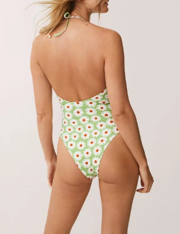 Costum de baie Mango, verde Verde