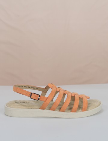 Sandale Linea Loresi, portocaliu
