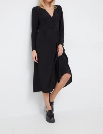 Rochie medie Pepe Jeans, negru