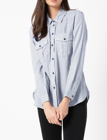 Camasa American Eagle, bleu