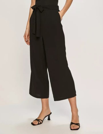 Pantaloni Pieces, negru, XL