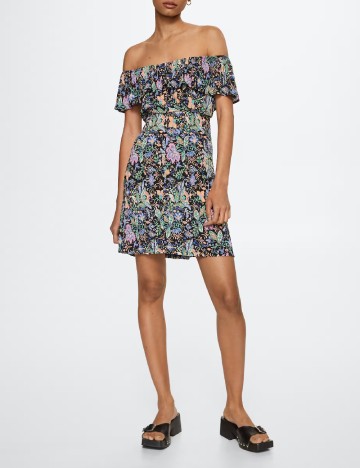 Rochie scurta Mango, floral