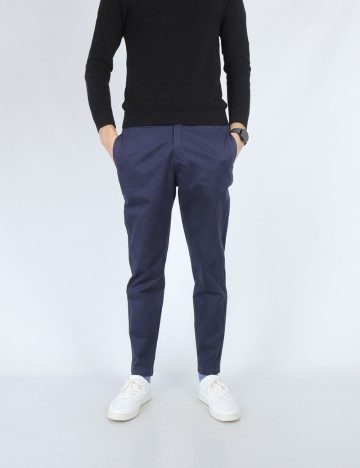 Pantaloni s.Oliver, bleumarin