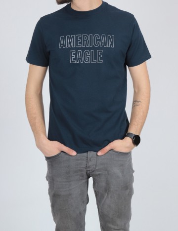 Tricou American Eagle, bleumarin