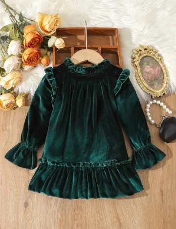 Rochie Shein Kids, verde Verde