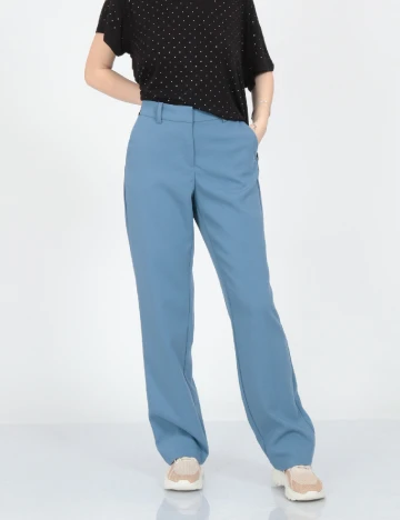 Pantaloni Vero Moda, albastru Albastru