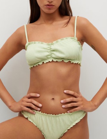 Sutien de baie Mango, verde