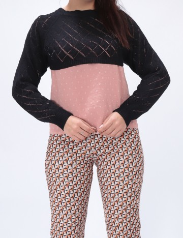 Top Dazy, negru, M