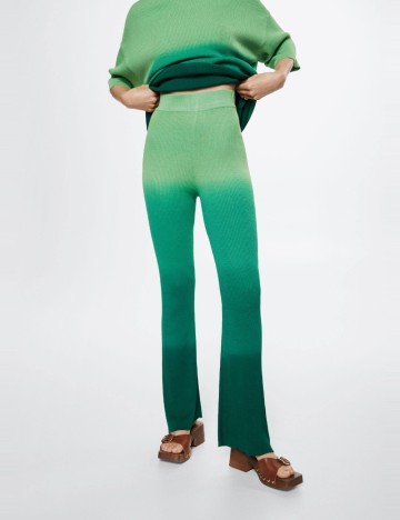 Pantaloni Mango, verde