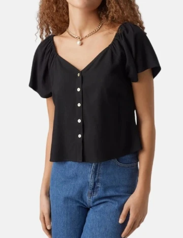 Bluza Vero Moda, negru Negru