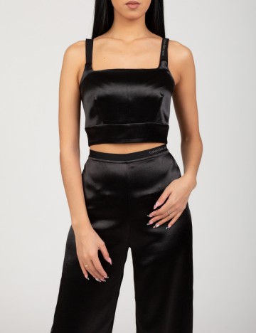 Top Calvin Klein Jeans, negru