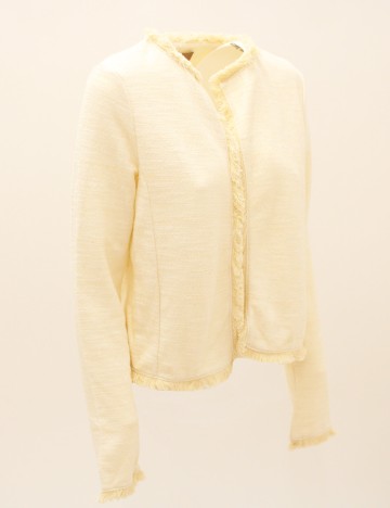 Cardigan Orsay, crem