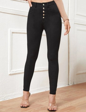 Pantaloni SHEIN, negru