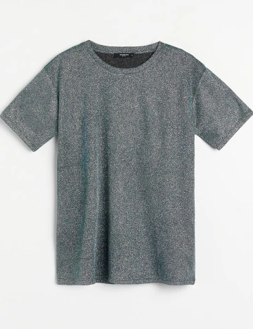 Tricou Reserved, argintiu