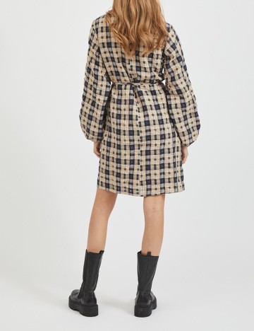 Rochie scurta Vila, crem