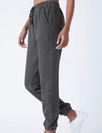 Pantaloni SHEIN, gri inchis