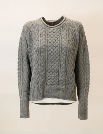 Pulover Pull&Bear, gri