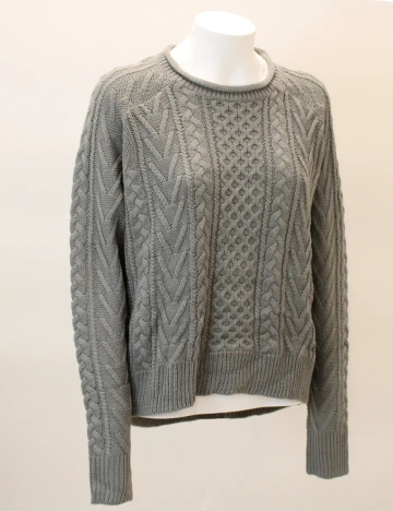 Pulover Pull&Bear, gri