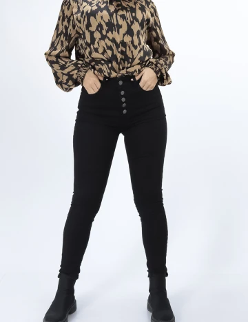 Blugi Jacqueline de Yong, negru